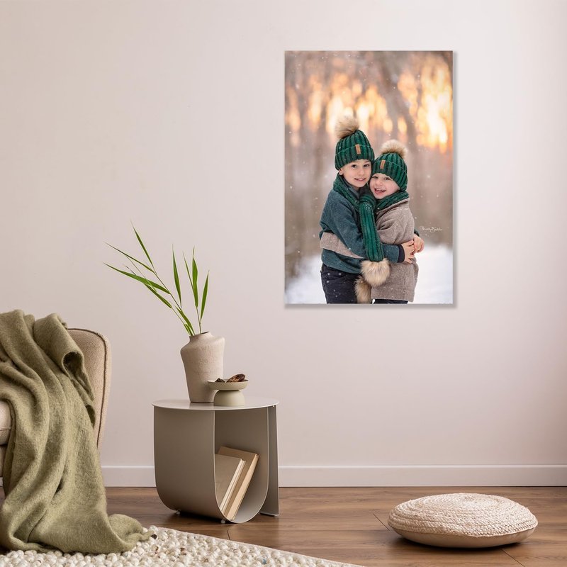 ZXDZSM Custom Canvas Poster - Personalized Wall Art Print (Unframed, 11” x 17”) - Upload Your Image
