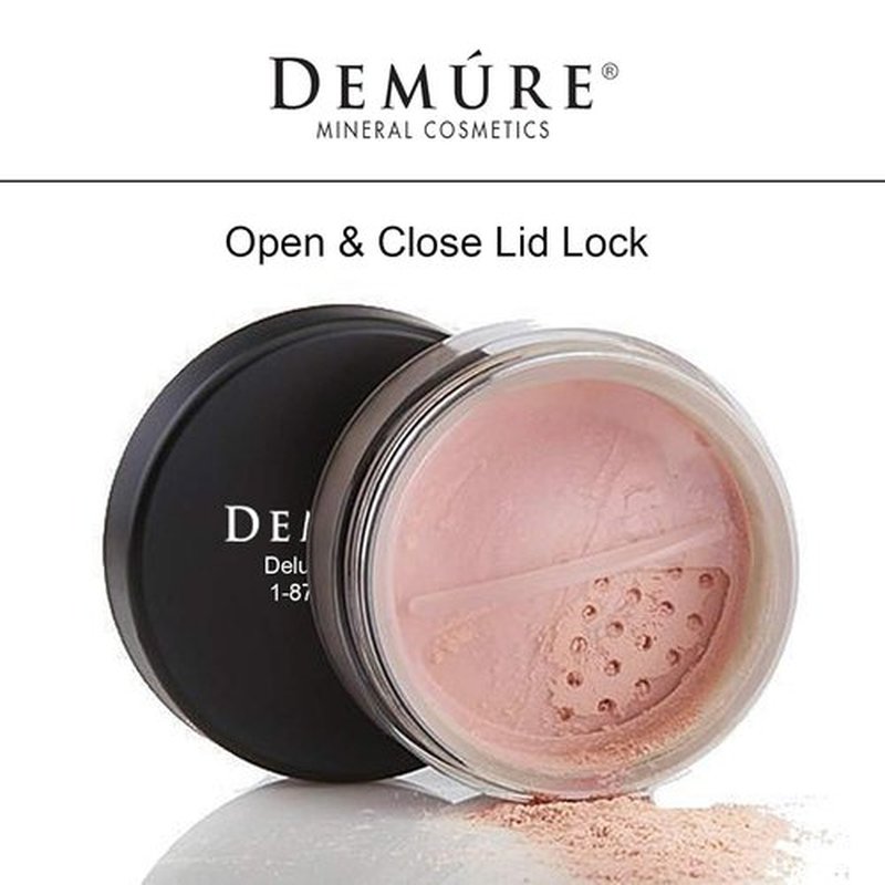 Demure Mineral Blush Powder - Bold Berry | Loose, Natural Finish | Professional & Cruelty-Free