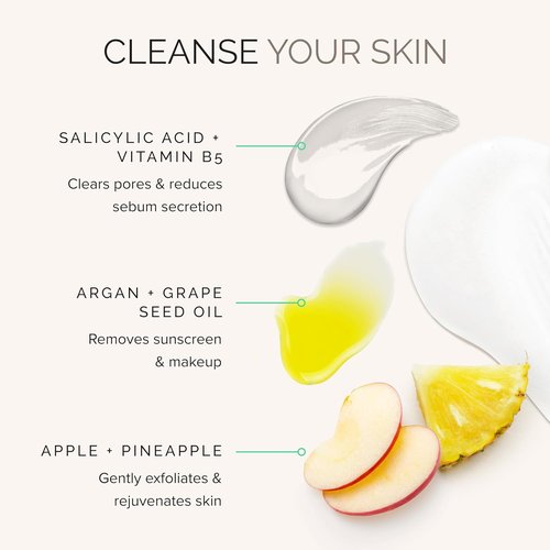 MDSolarSciences Gentle Foaming Oil Cleanser - Hydrating & Exfoliating with Salicylic Acid | 5 oz