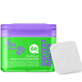 BeYoutiful ChillOut Gentle Acne Cleansing Face Wipes with Salicylic Acid for Teens and Kids, Easter Basket Stuffers, 60 Facial Pads, Vegan, Easter Gifts for Kids