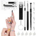 Raisetip Life Kit For Long Nails, Include Piercing Ball Grabber Tool,Bracelet Assistant,Card Grabber,Cream Spatula & Thumbs Hook (12pcs)