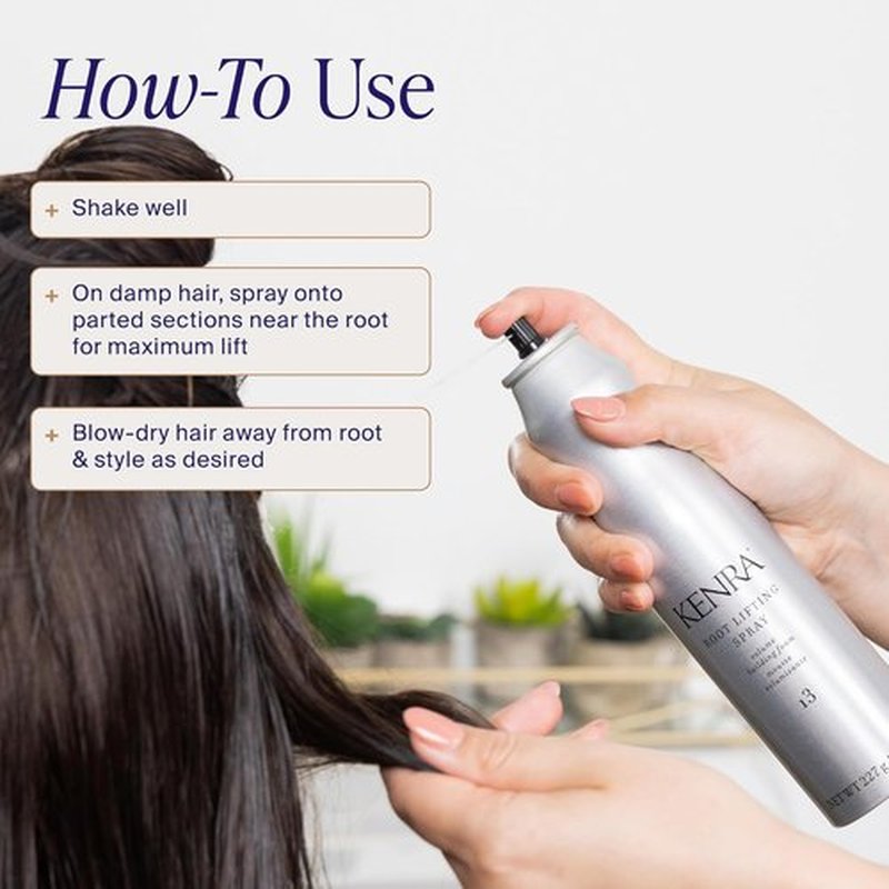 Kenra Root Lifting Spray 13 - Volumizing Foam for Ultimate Lift & Lasting Style | Flexible Fullness for All Hair Types