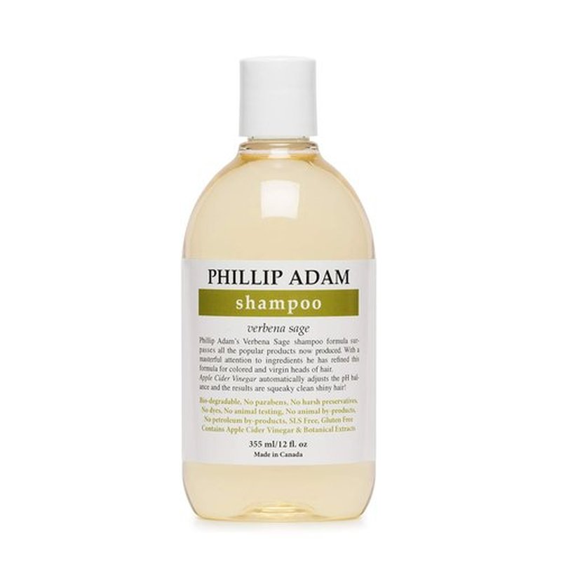Phillip Adam Verbena Sage Shampoo - Sulfate & Paraben Free for Shiny Hair - 12 Fl Oz