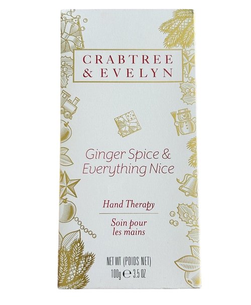 Crabtree & Evelyn Ginger Spice & Everything Nice Hand Therapy 3.5 oz