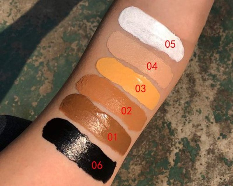 Fendy 6colors available 24hour Eye shadow Base Concealer, Eye shadow concealer Primer Prevent Oily Lids and Creasing lids Waterproof Eyeshadow Primer for All Shadows