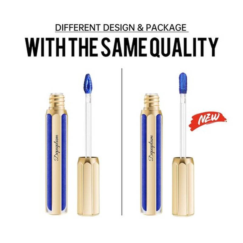 Depuplum Metallic Pink Lipstick - Long-Lasting, Hydrating Full Coverage Lip Color | Lightweight Shimmer, DP114 Daytime