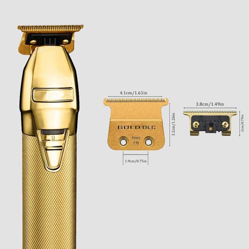 BaBylissPRO FX707Z DLC Replacement Blades - Compatible with FX787 & LoPROFX Trimmers | 2 Pack