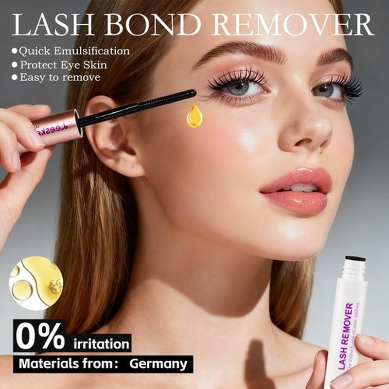 LEESKELASH DIY Wispy Lash Extension Kit, 10-16mm Cluster Eyelash Extensions Kit, D Curl Individual lash Clusters with Lash Bond and Seal, Lash Tweezers for Self Use (Style：Fairy)