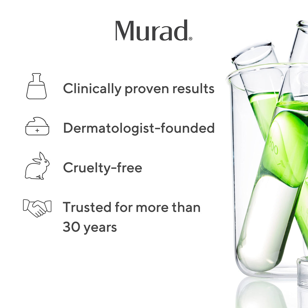 Murad Acne Control Clarifying Cleanser - Salicylic Acid & Green Tea Formula for Deep Pore Cleansing & Acne Prevention - Purifying Complex for Balanced Skin - 13.5 Fl Oz Jumbo
