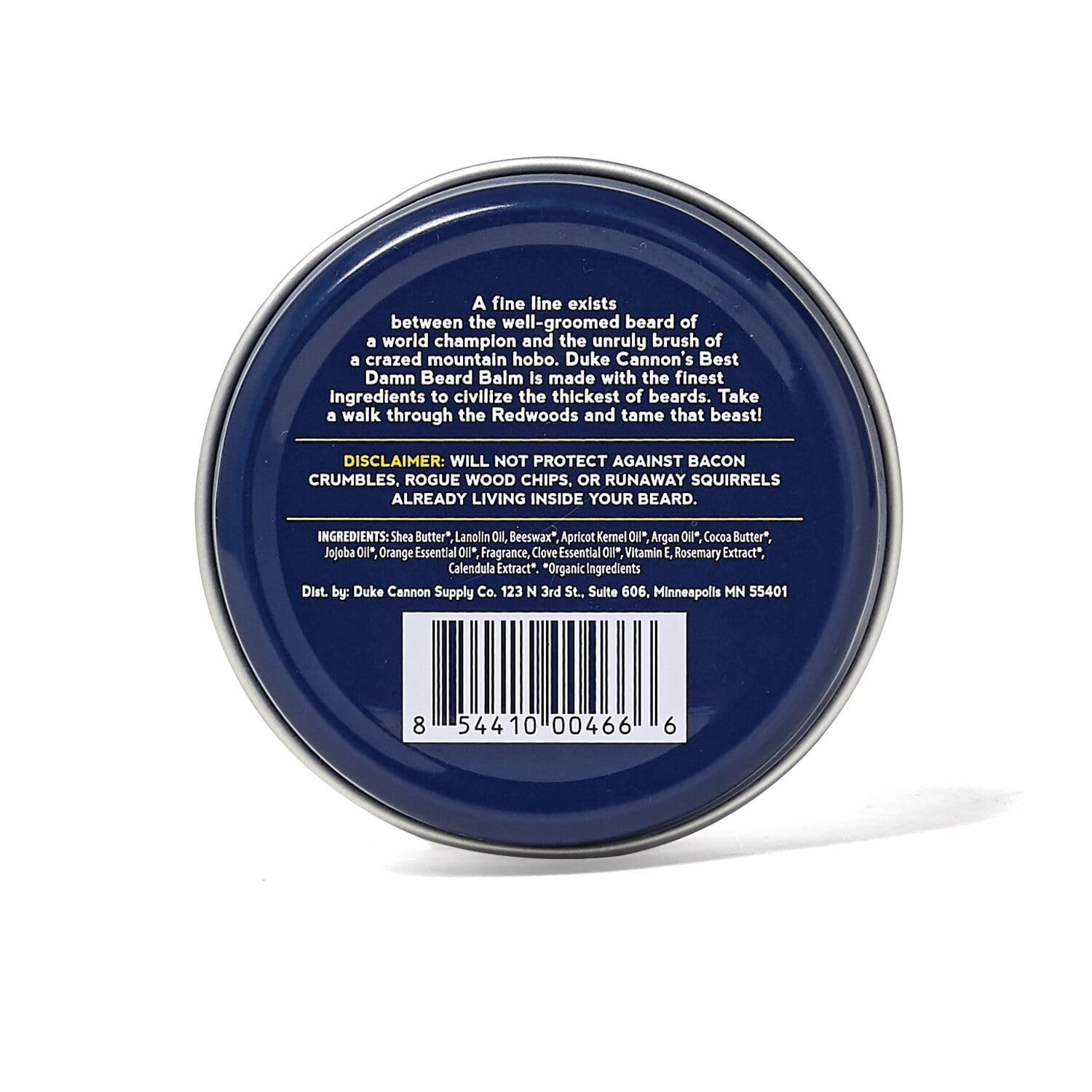 Duke Cannon Supply Co. Best Damn Beard Balm - Redwood Scent, 1.6 oz.