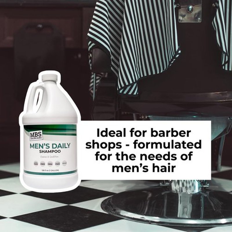 Skiennix Men's Gallon Shampoo - Moisturizing & Hydrating for Sensitive Scalp - 128 Fl Oz, Vegan & Cruelty-Free