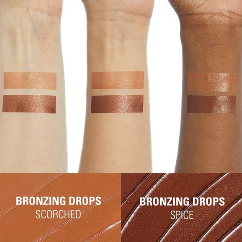 Revolution Beauty London Bright Light Bronzing Drops - Bronze & Glow for Face & Body | Vegan & Cruelty-Free, 0.77 fl oz