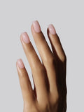 Celebritips Press On Nails - Salon U-ltimate™ | Clean Pink, Short Coffin Nails, Reusable | 16 sizes - 32 Nails Kit with Glue and Sticky Tabs
