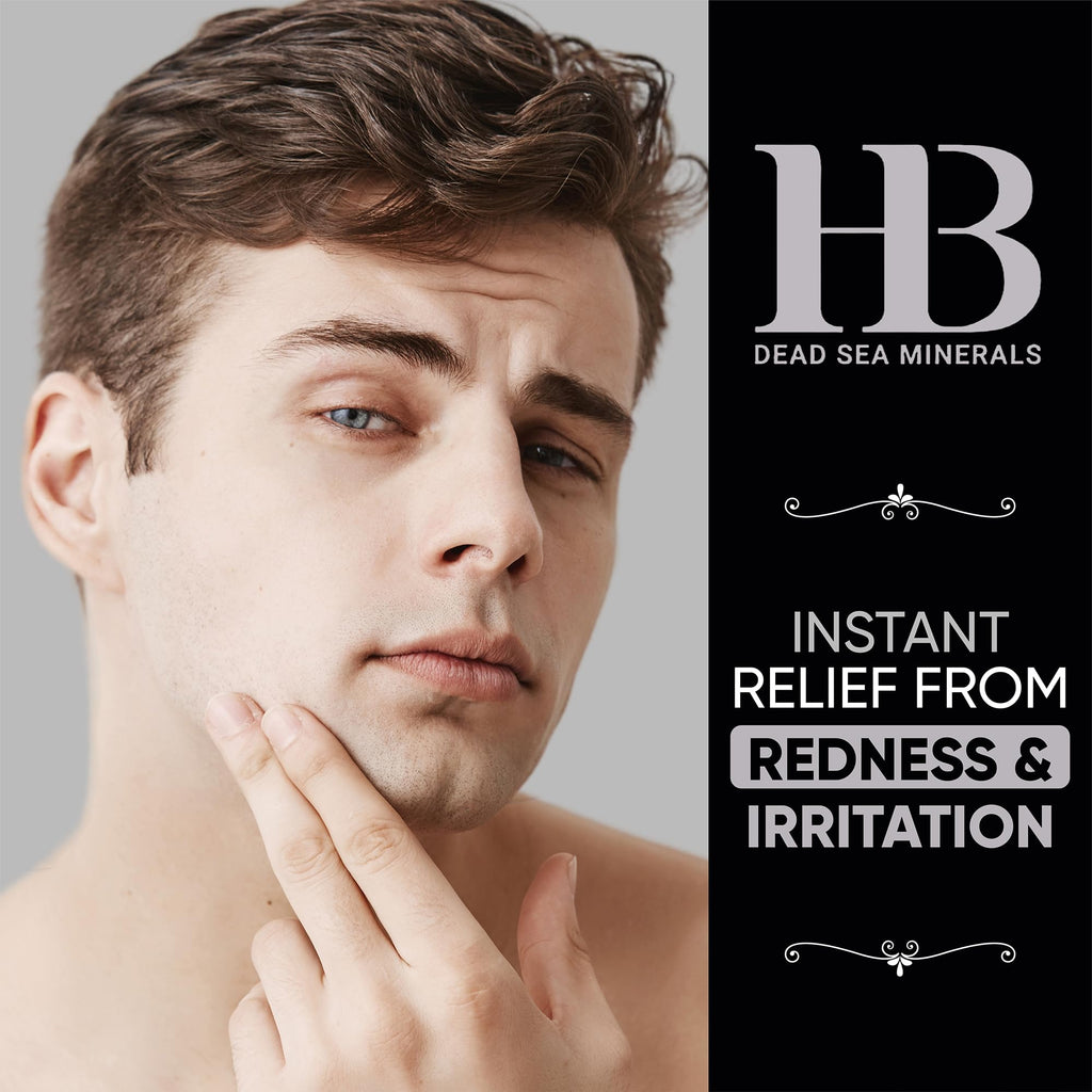 HB After Shave Balm for Men Moisturizer - After Shave Lotion for Men A, & E Plus Aloe Vera and Natural Botanical Extracts Soothes 150ml