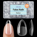 SinzSue 330Pcs Short Almond Soft Gel Nail Tips, 15 Sizes Full Cover Press - on Nails for Women, Ultra - Thin Edge, No Grinding, Long - Lasting DIY Manicure Extensions