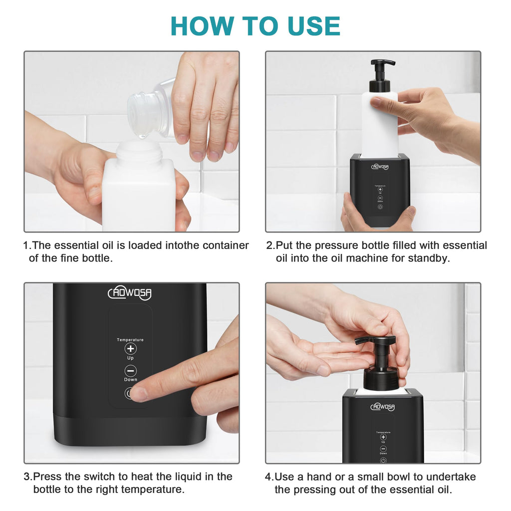 Hot Lather Machine for Shaving, Professional Lather Maker for Men Face Shaving, Large Capacity Shaving Foam Machine for Home Use Salon Barber Shop, with 2 Foam Bottle, ℃/℉ Switchable Display