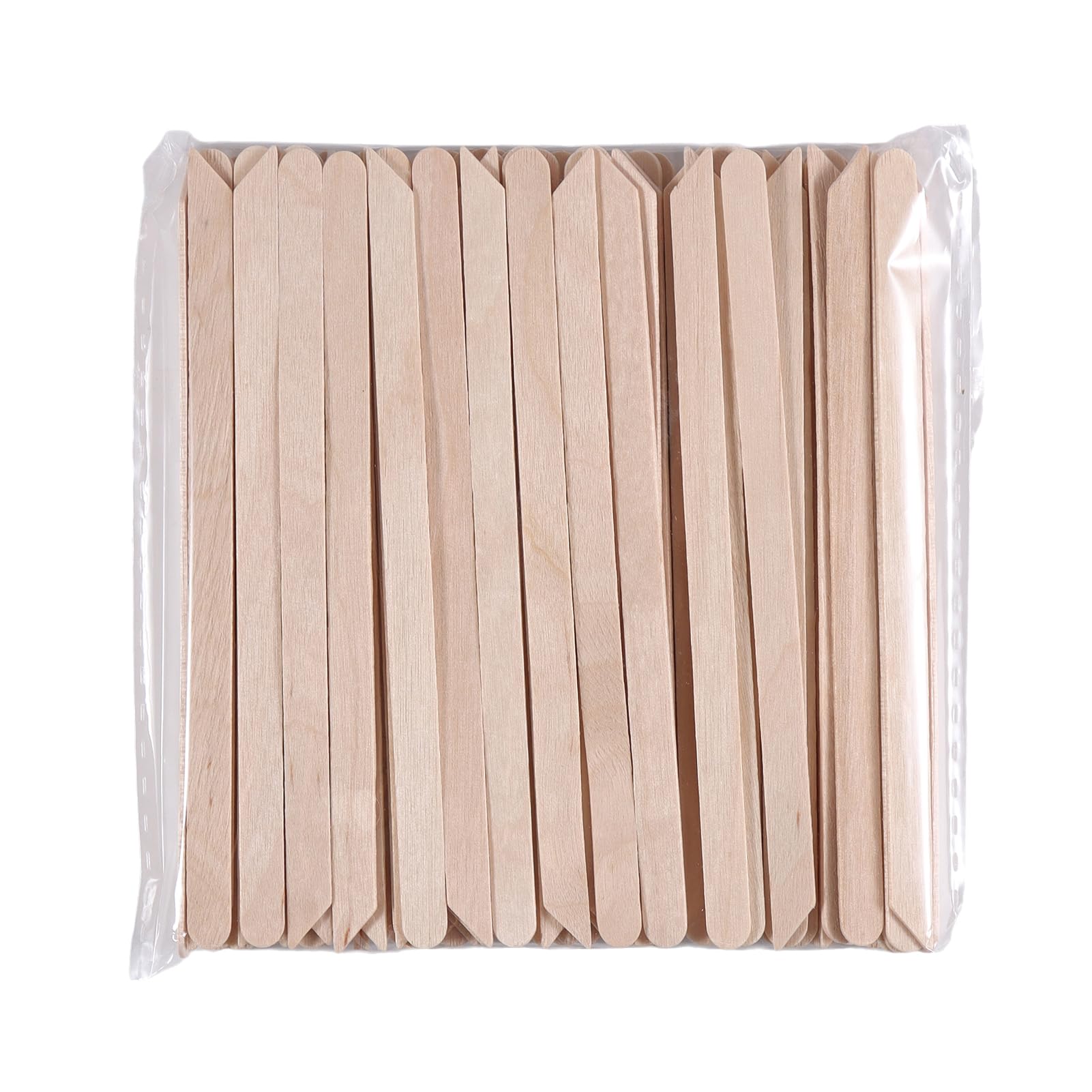 500pcs Small Wood Waxing Stick,Small Popsicle Sticks,Eyebrow Wax Sticks Waxing Wooden Body Hair Removal Applicator,Paint Stirrer, Art Projects and Craft Wood Stick