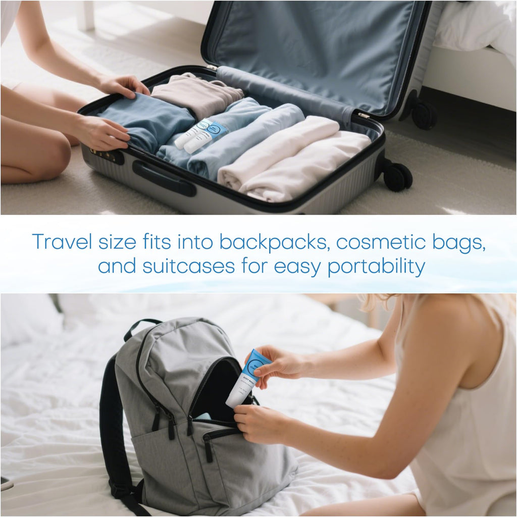 RSQAZQ Travel Size Shampoo and Body Wash Bulk, Individually Wrapped Hotel Mini Shower Gel and Small Men Women Cleansing Toiletries Amenities for Hotel/Vacation/Homeless 1 oz (3.7inch, Count, 20)
