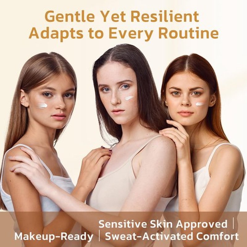FIUMOT Gentle SPF 40 Daily Face Sunscreen, Broad Spectrum UVA/UVB Protection, Hydrating Facial & Body Sunscreen with Fermented Rice Water & Prebiotics, Non-Greasy for All Skin Types
