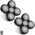 UPTARD Head Shaver Replacement Heads Shaver Replacement Blades Refills Compatible with Freebird Shaver (1)
