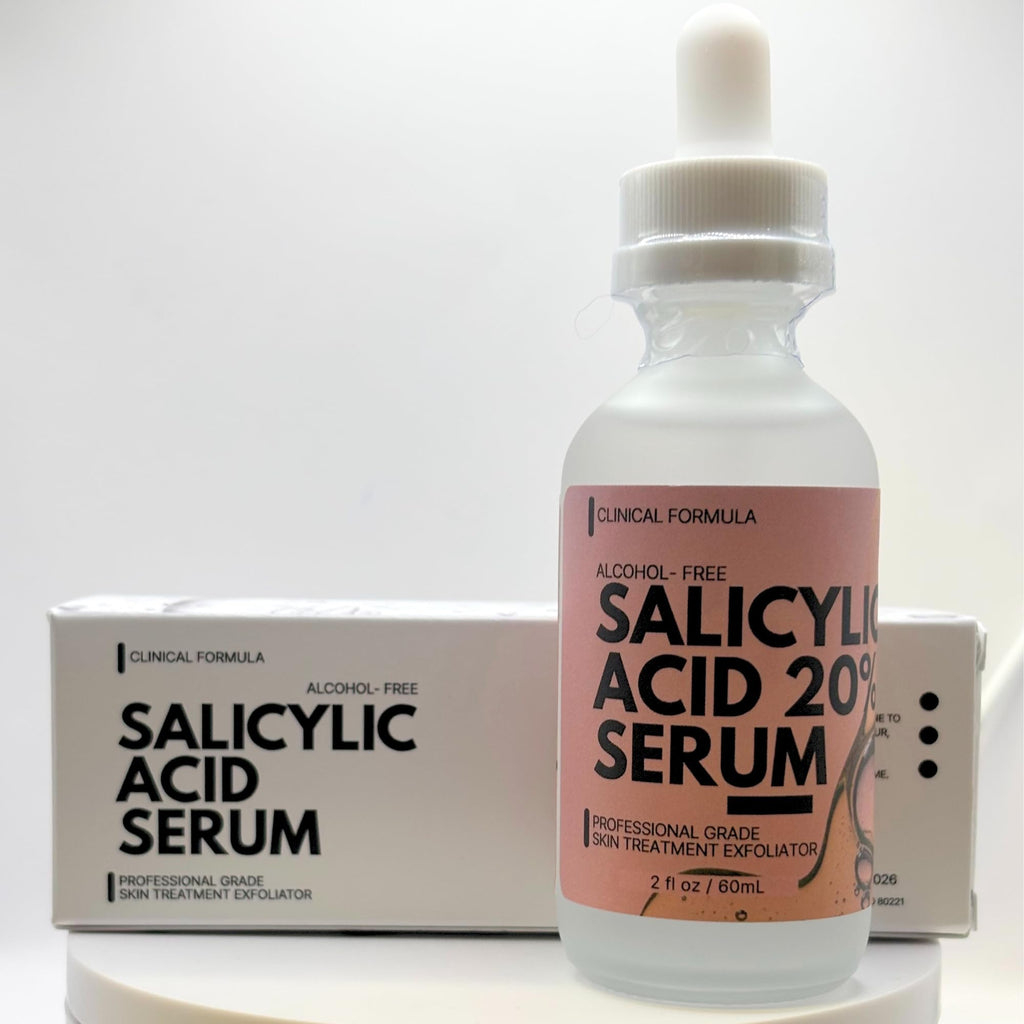 5% Salicylic Acid Serum Solution 2 fl oz. Two Ingredient Formula, Unscented