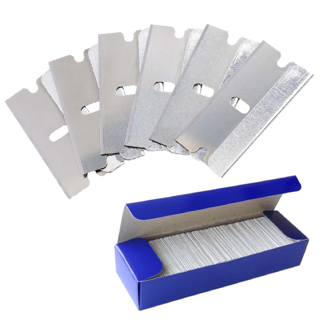 Great Andrew Single Edge Razor Blades, 100 Pack Straight