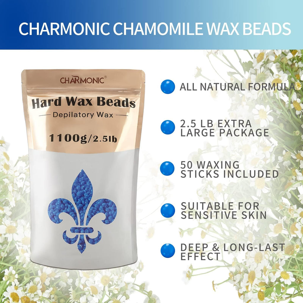 wax bead hair removal with roll on wax