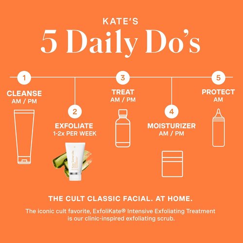 Kate Somerville ExfoliKate Intensive Exfoliating Treatment - Salicylic & Lactic Acid Facial Scrub, 0.5 Fl Oz