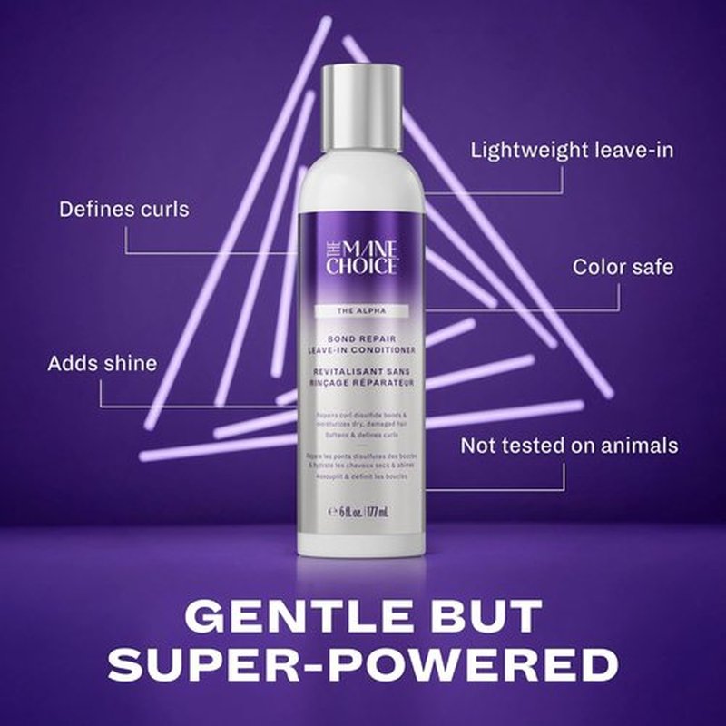 Alpha Recoil & Curl Leave-In Conditioner - 6 oz | Strengthens & Moisturizes Coily, Curly, Wavy Hair
