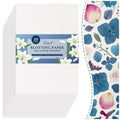 Happinit 20 Sheets A4 Size Blotting Paper for Flower Press, Large Blotter Paper, Herbarium Paper Craft, Working With Flower Pressing Kit for Adults