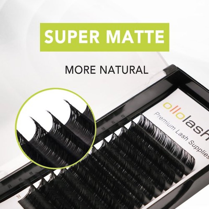 OLLOLASHES Bottom Lash Extension J Curl 0.07mm Mix4-7mm 4mm 5mm 6mm 7mm Black Color Bottom Lash Extensions, Professional Supplies for Lash Techs (Bottom-J-0.07, 4-7mm)