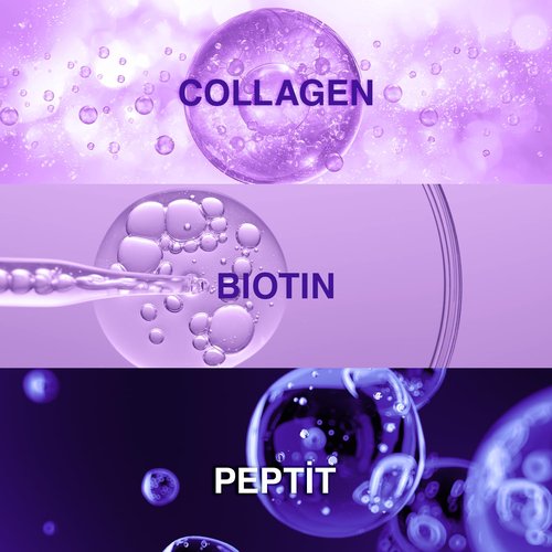 BIOXCIN Collagen Biotin Shampoo Anti-Hair Loss for All Hair Types Volumizing Herbal Formula 3-Pack 300 ML
