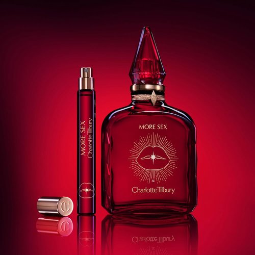 Charlotte Tilbury More Sex Eau De Parfum - Pheromone-Infused Sandalwood Fragrance | Long-Lasting Scent with Black Pepper & Musk Notes