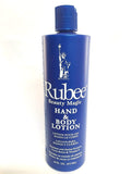RUBEE Hand and Body Lotion, 16 Ounce (SG_B0711KSRGM_US)