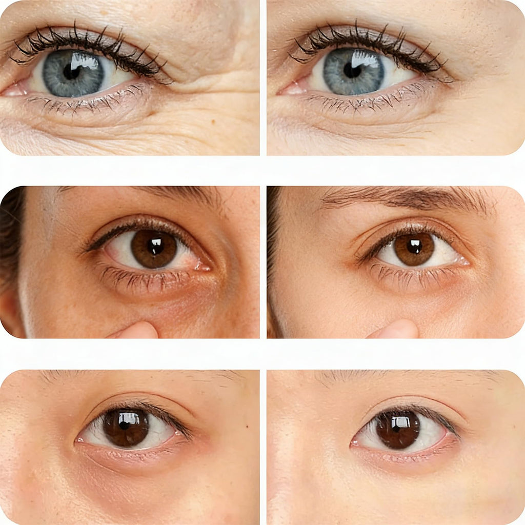 Newtiful Eye Pods for Under Eyes Bags, Eyes Lift Instant Cream, Red Light Therapy Eyes Pads Patches for Dark (1 PC Eye Pods)