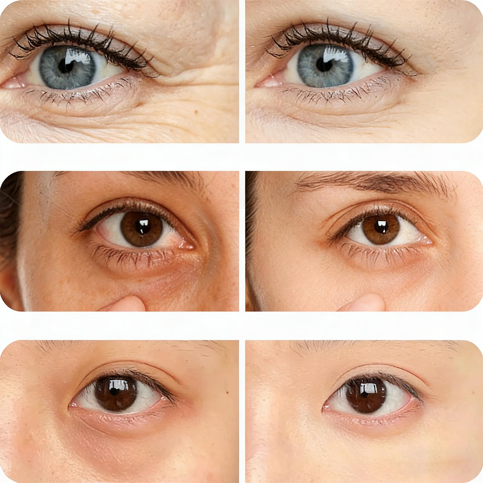 Newtiful Eye Pods for Under Eyes Bags, Eyes Lift Instant Cream, Red Light Therapy Eyes Pads Patches for Dark (1 PC Eye Pods)