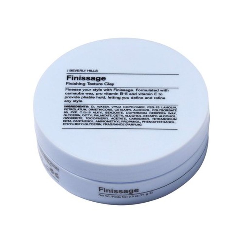 J Beverly Hills Blue Finissage Finishing Texture Cream - Vitamin E Hair Shine, 2.5 Oz