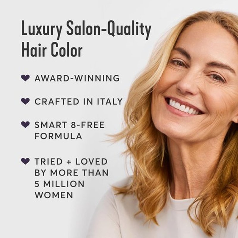 Madison Reed Radiant Hair Color Kit - 10NGV Light Golden Blonde | PPD-Free & Ammonia-Free Permanent Dye