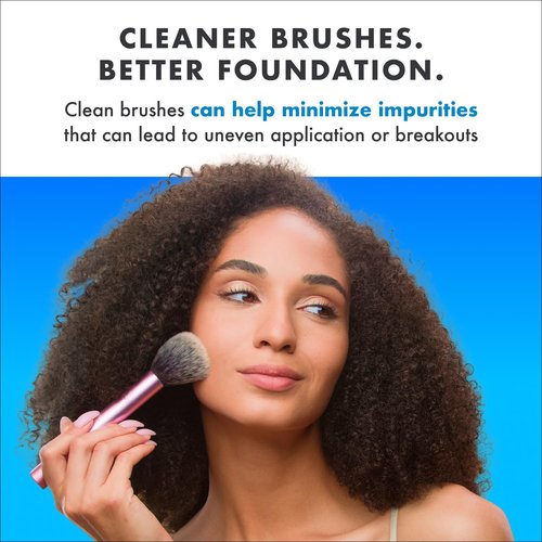 Cinema Secrets Makeup Brush Cleaner - Professional Quick-Drying Formula | 8oz & 6oz Spray Bottles