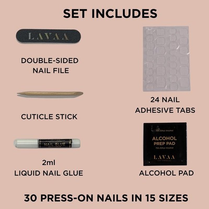 OMBRÉ MOOD Press-On Nails by Lavaa Beauty | Short Rounded Ombré French Glossy Nails