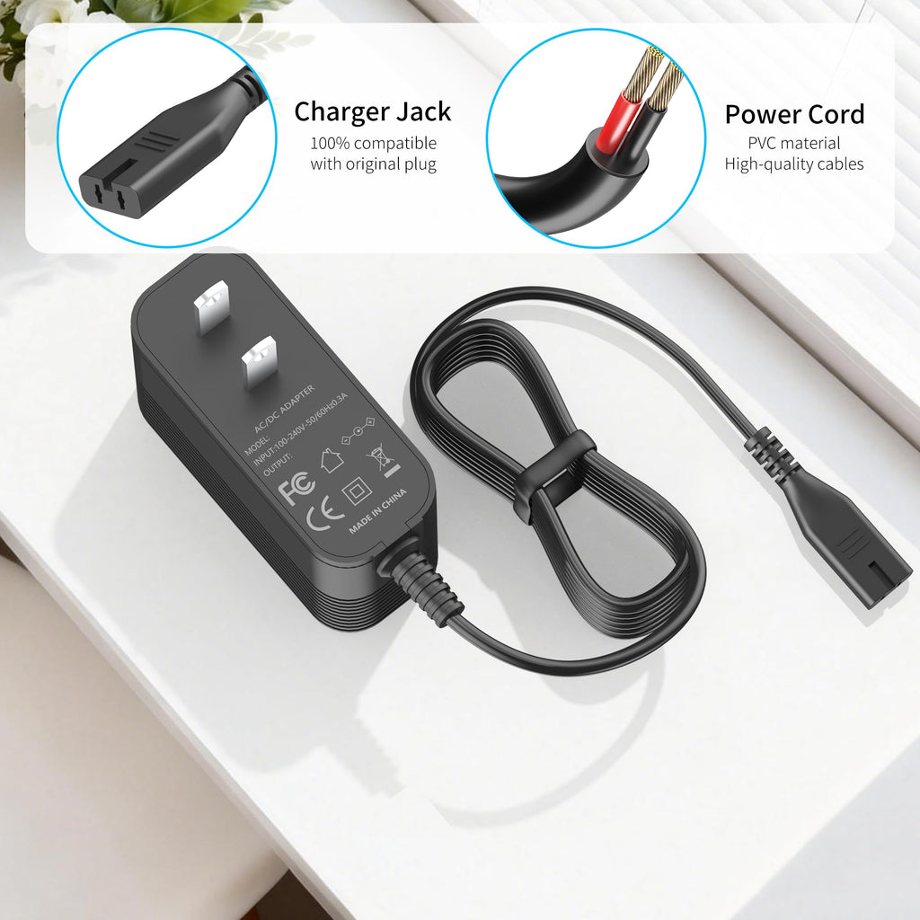 IOKOFJOA 5.9V Charger for Wahl Cordless Clipper Compatible with Wahl Bravura 1881-2800, Arco, Chromado, Motion, Mini Arco Animal Cordless Clippers, Replacement P/N 41870 41885