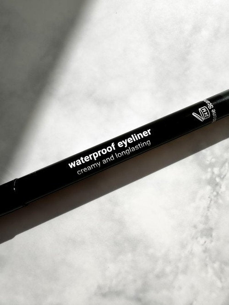 Sandstone Scandinavia Waterproof Eyeliner Pencil – Hypoallergenic & Vegan – Smudge-Proof Gel Formula – For Sensitive Eyes – Black
