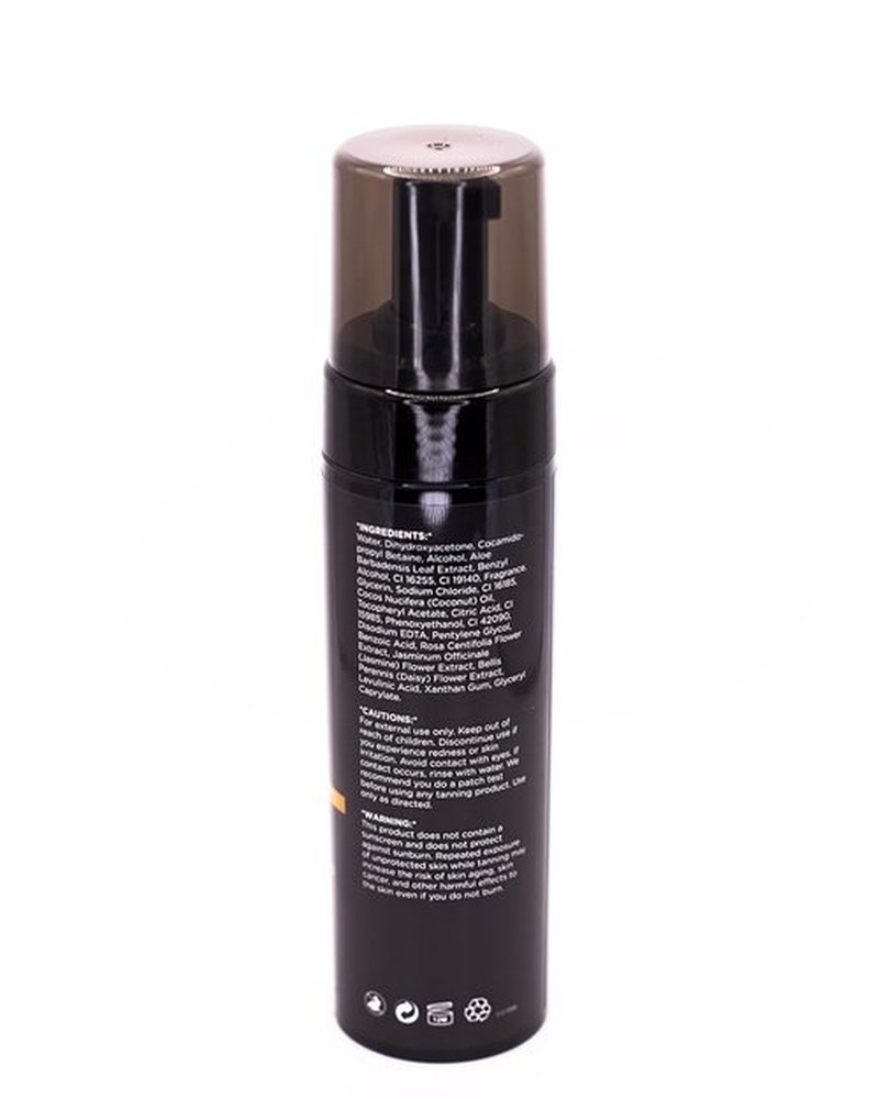 Skiennix Dark Self-Tanning Mousse - Fast-Drying Formula for Natural Bronzed Glow - 6.7 fl oz
