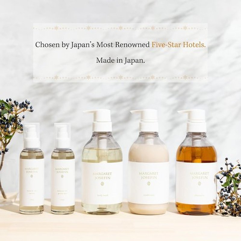MARGARET JOSEFIN Japanese Shampoo - Sulfate-Free Hydrating Formula for Smooth Volume | 16.9 fl oz (500mL)