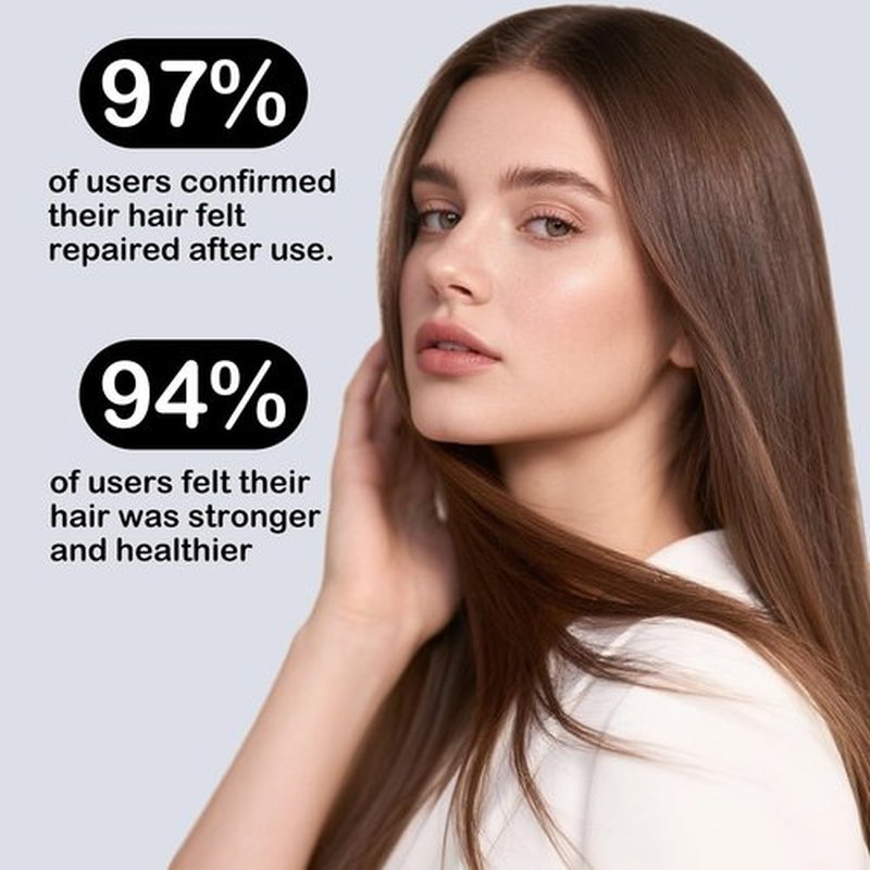 SilkAmor Leave In Conditioner Spray - Silk Protein Hair Conditioner, Heat Protection, Smoothing, Repairs Dry Damaged Hair, and Anti-Frizz, 150ml