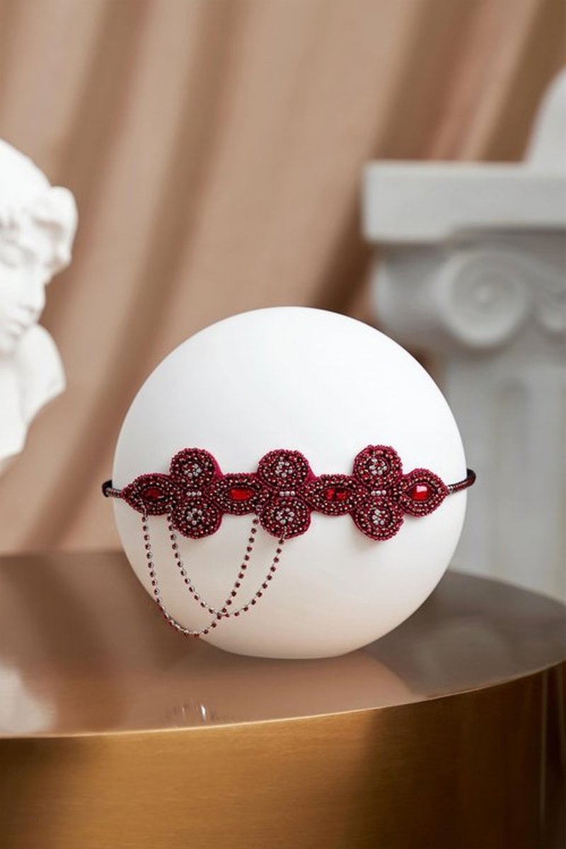 BABEYOND 1920s Flapper Headband Crystal Great Gatsby Headpiece Roaring 20s Flapper Gatsby Hair Accessories