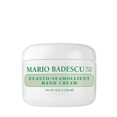 Mario Badescu Elasto-Seamollient Hand Cream - Rich, Thick Hand Lotion for Ultra-dry or Frequently Washed Skin - Moisturizer with Elastin & Vitamins, 8 Oz