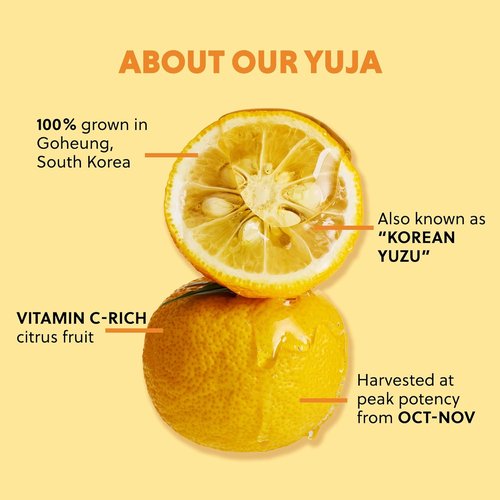 HANYUL Yuja Toner Pads - Brightening Korean Yuzu & Vitamin C with 5% Niacinamide | 60 Sheets for Even Skin Tone