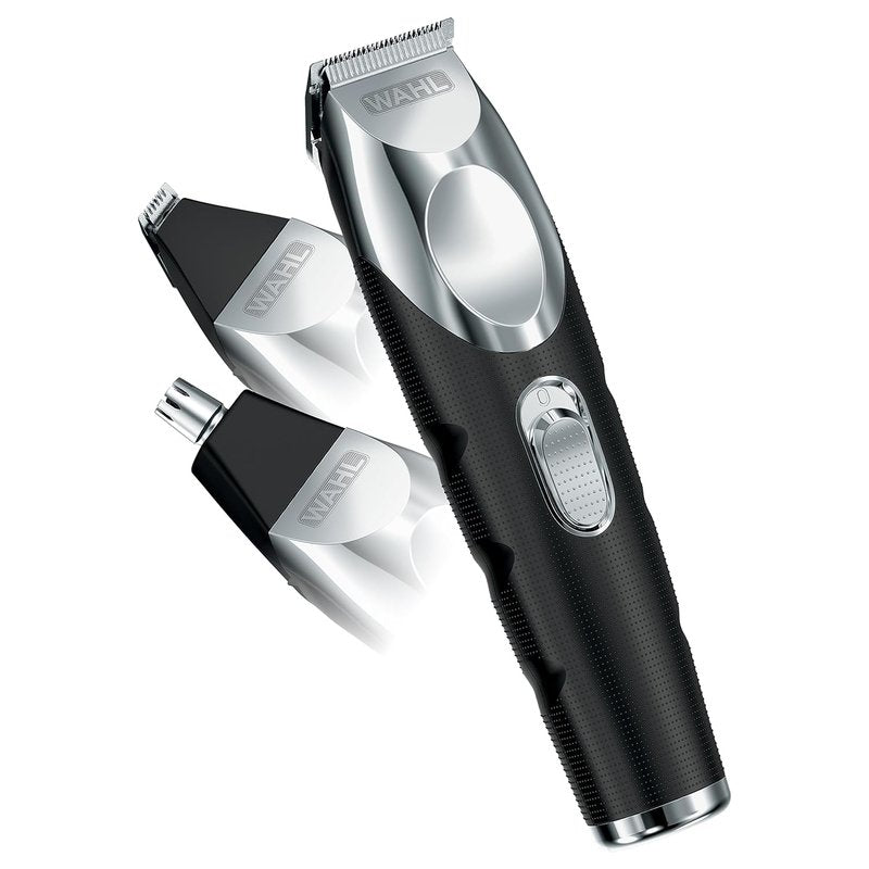 Wahl Groomsman Pro Beard Trimmer - Rechargeable Cordless with 3 Attachments for Beard, Nose & Ear Hair - Model 5617