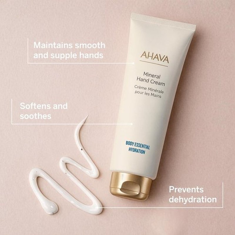 AHAVA Hand Cream Duo | Active Dead Sea Minerals - 2 x 150 ML Value Set (5.1 Fl Oz Each)